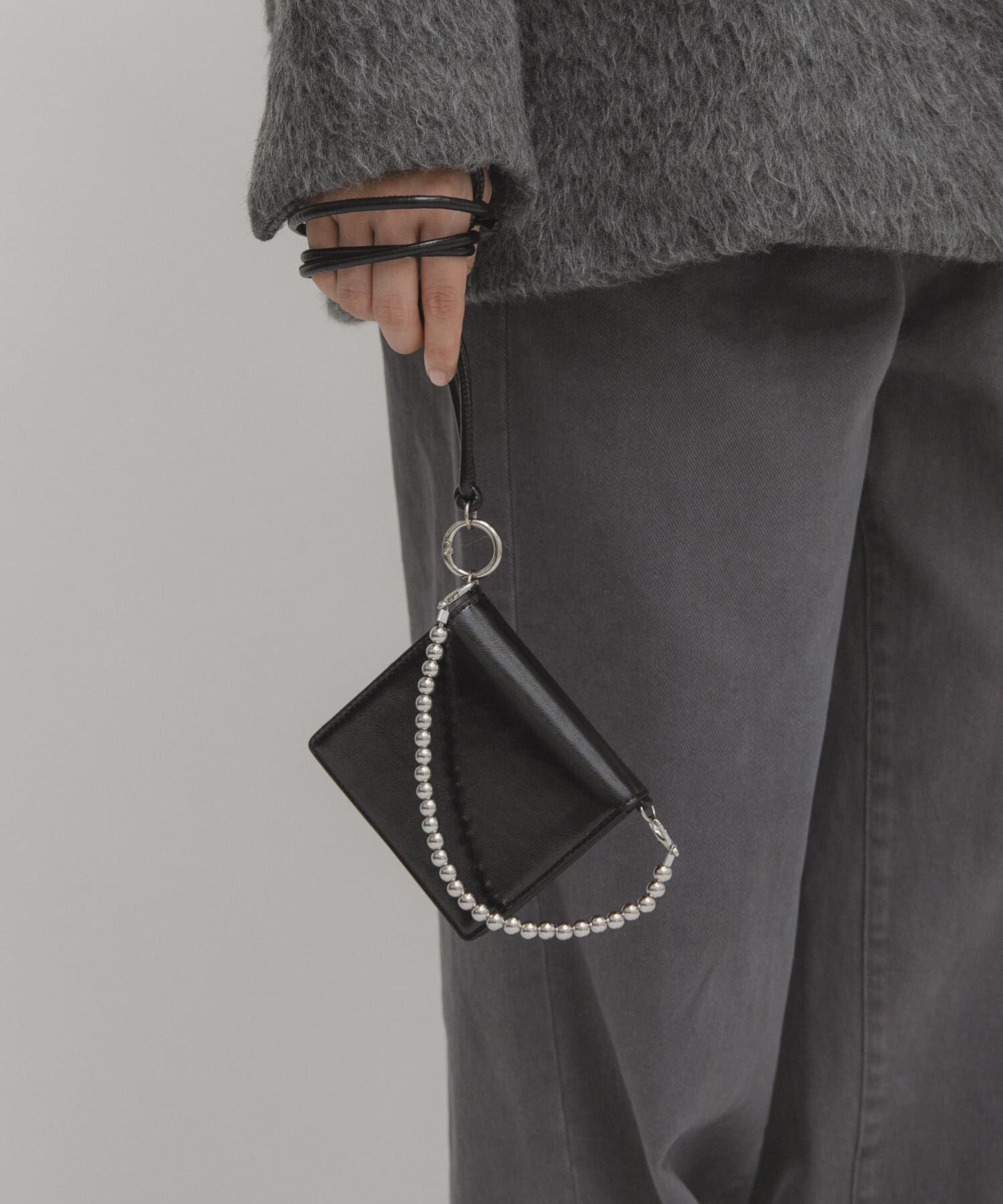  「ボールハンドル付きショルダーウォレット」|財布|