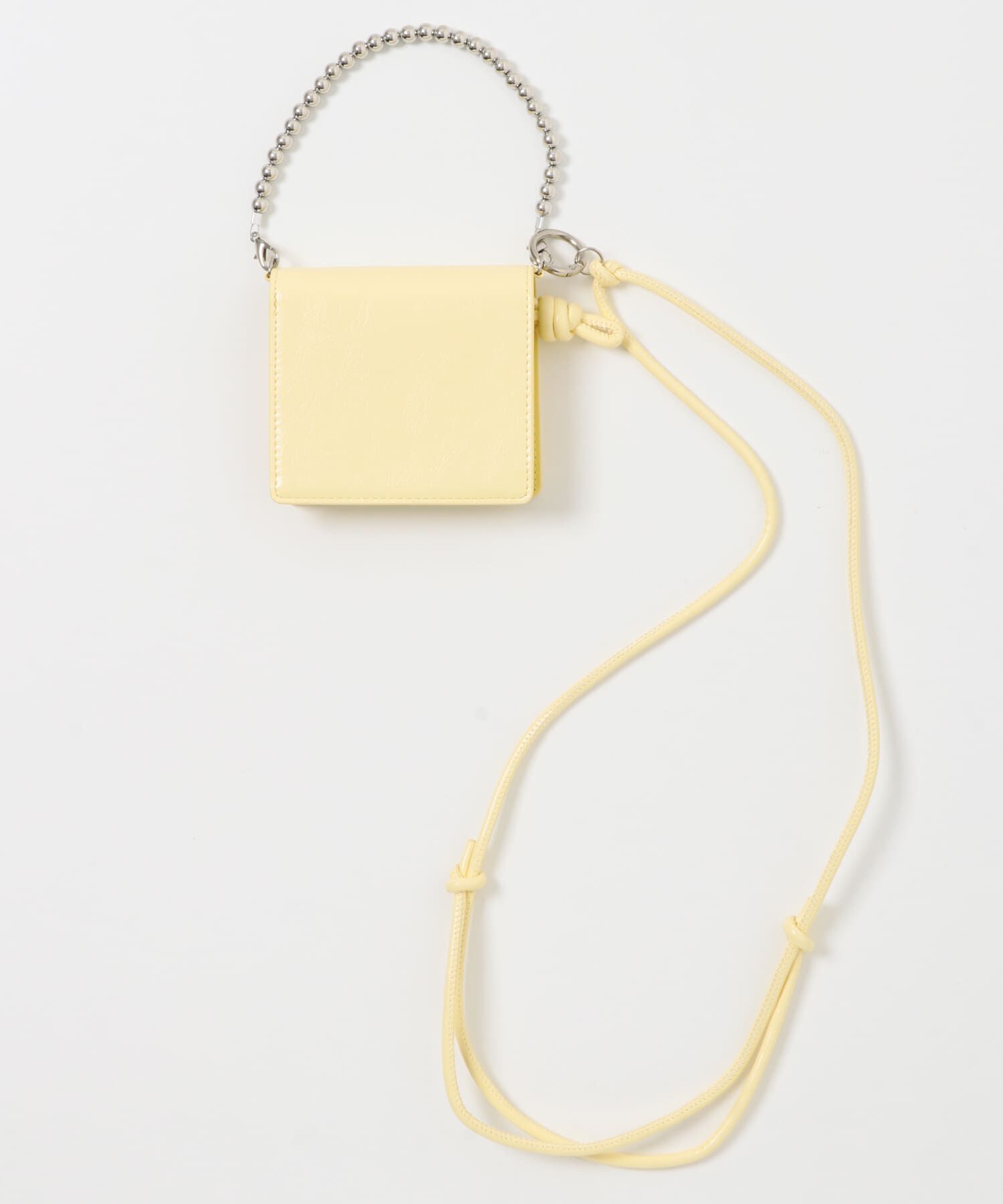  「ボールハンドル付きショルダーウォレット」|財布|