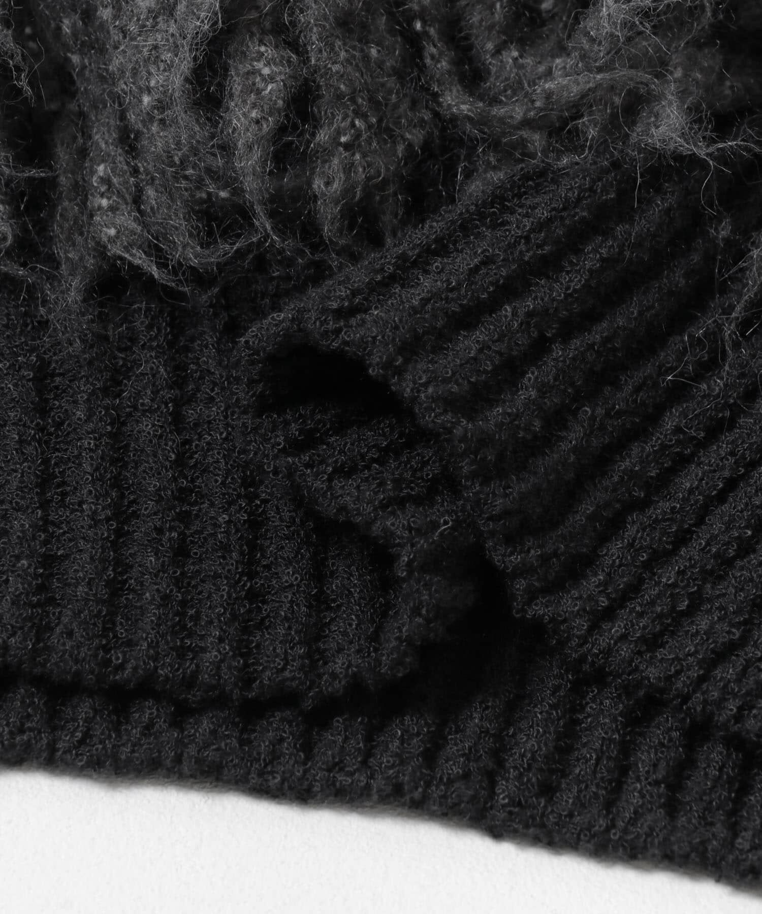  「コンパクトフリンジニット」|ニット・セーター|