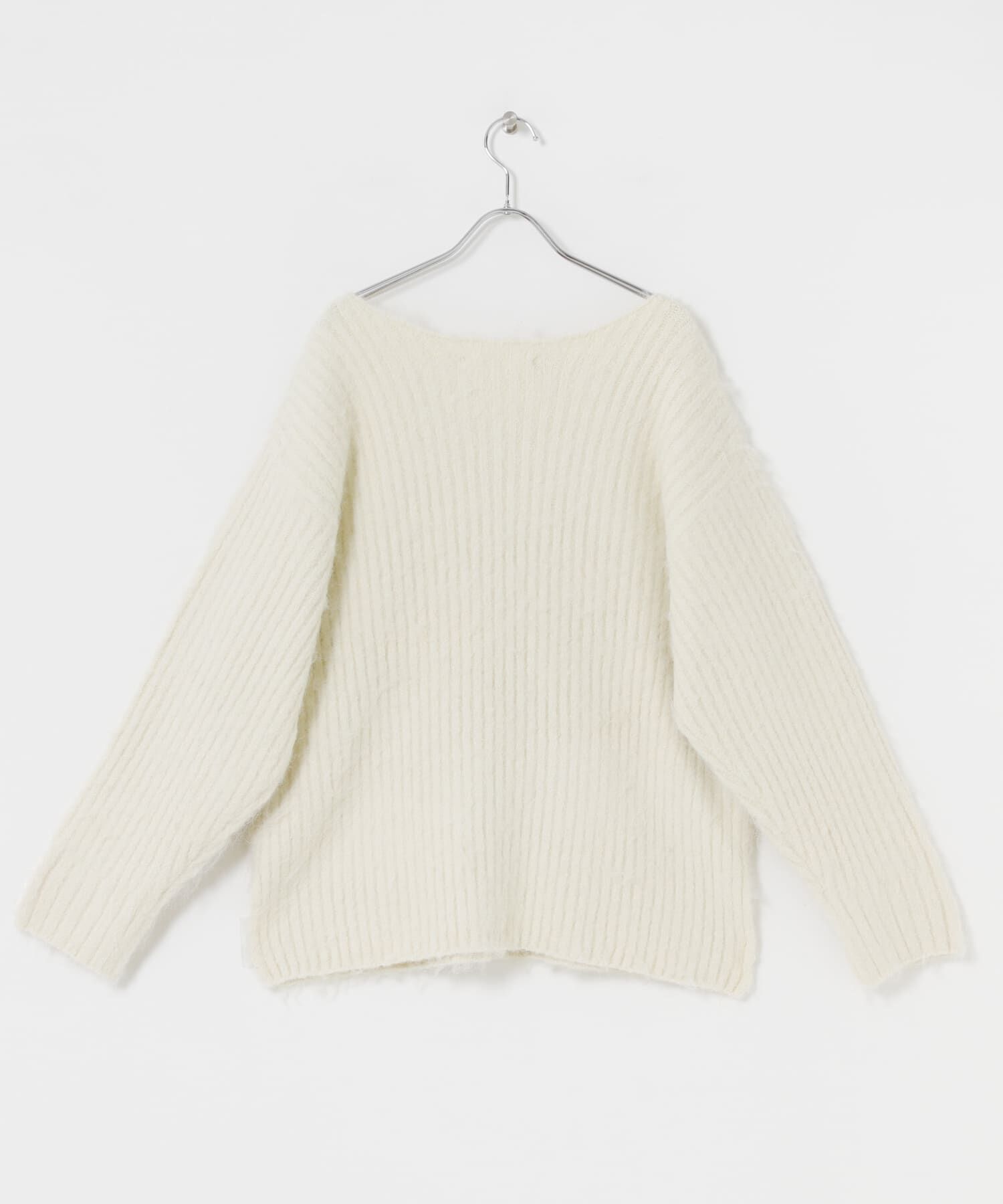  「シャギールーズリブニット」|ニット・セーター|