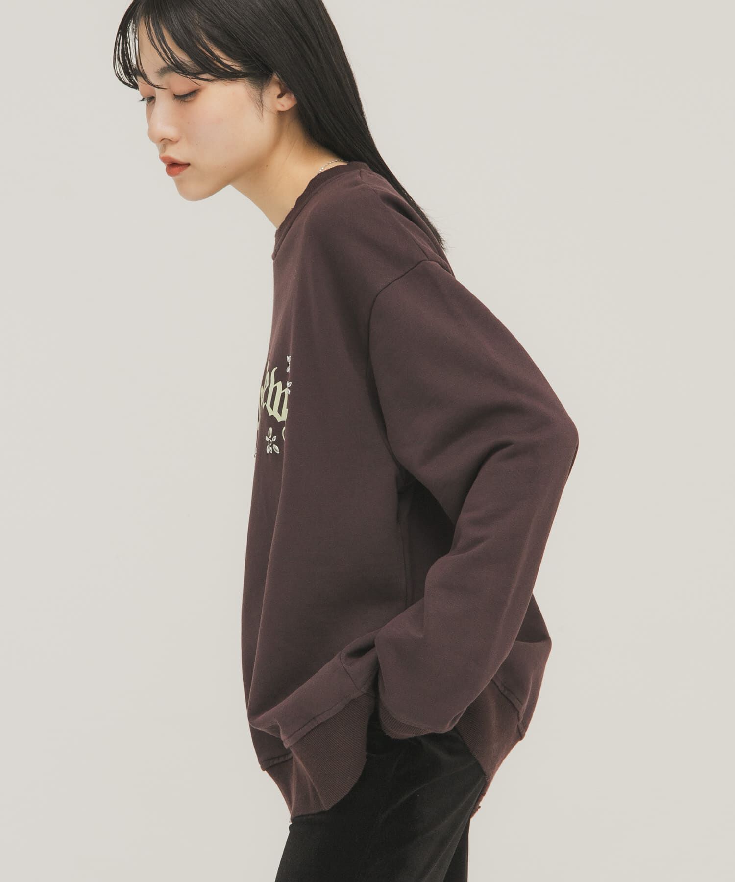  「ルーズスタッズスウェット」|スウェット・ジャージ|