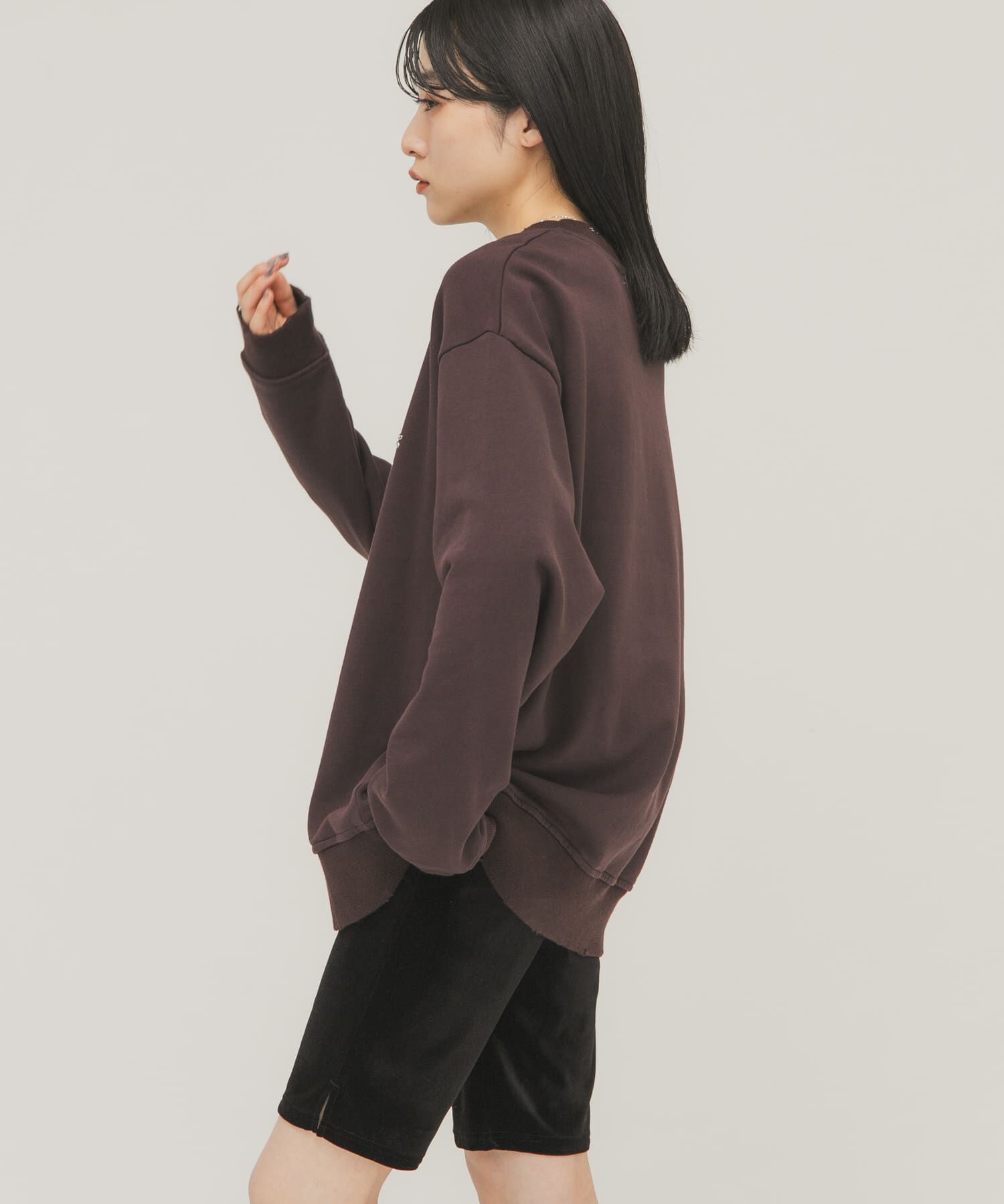  「ルーズスタッズスウェット」|スウェット・ジャージ|