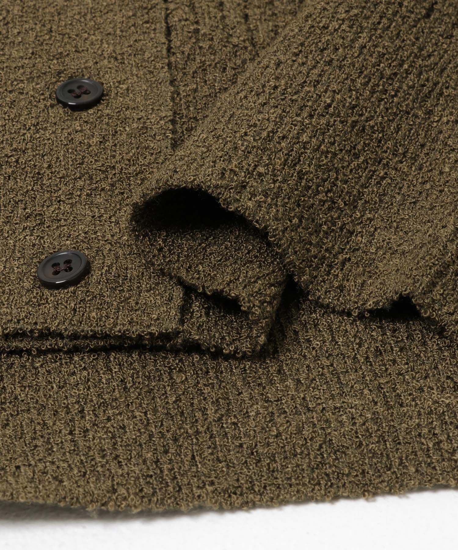  「スリーブレスニットシャツ」|ニット・セーター|