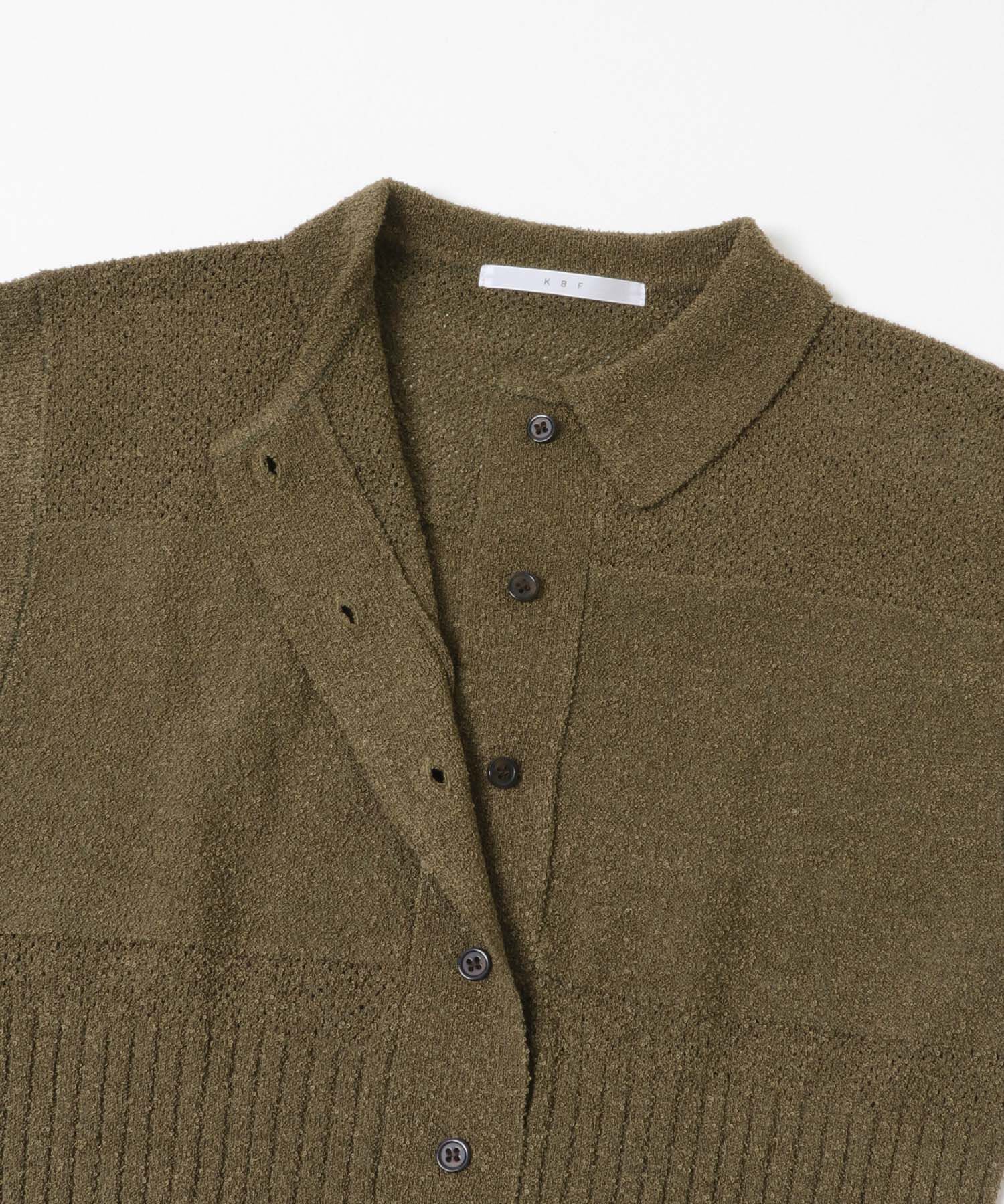  「スリーブレスニットシャツ」|ニット・セーター|