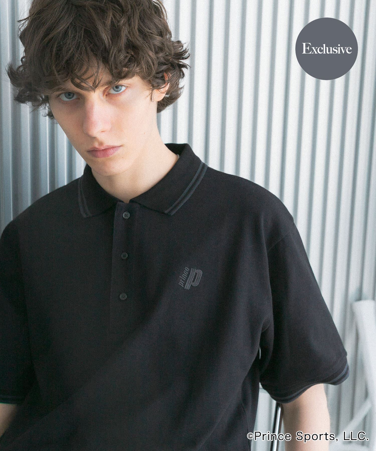 SENSE OF PLACE by URBAN RESEARCH「『別注』prince　ポロシャツ」|ポロシャツ|ブラック