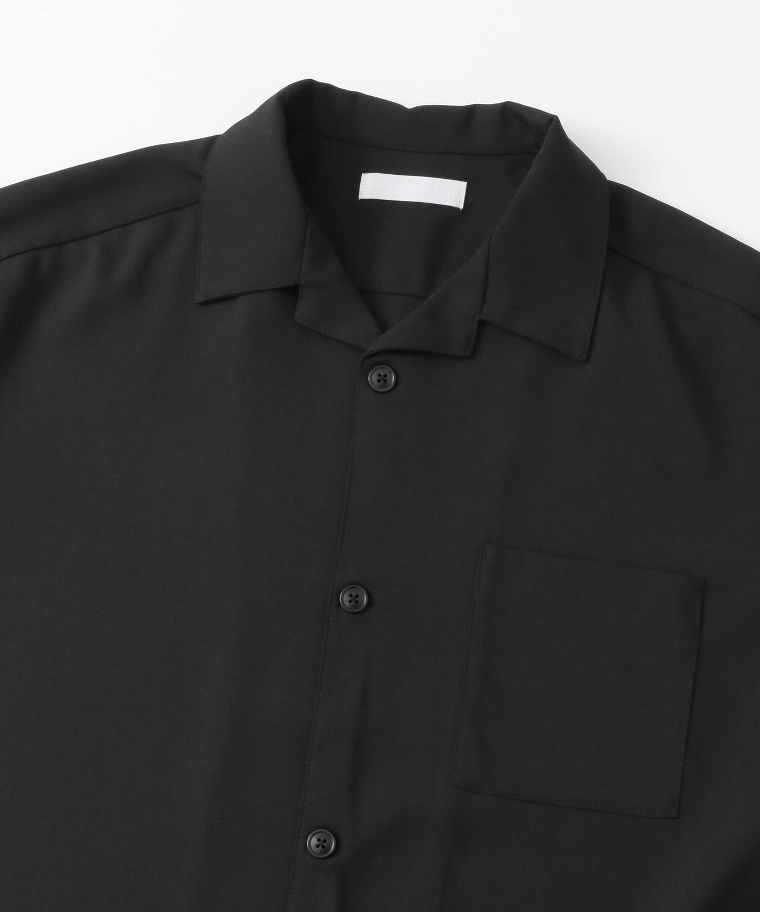 SENSE OF PLACE by URBAN RESEARCH「『ユニセックス』オープンカラールーズショートスリーブシャツ」|シャツ・ブラウス|