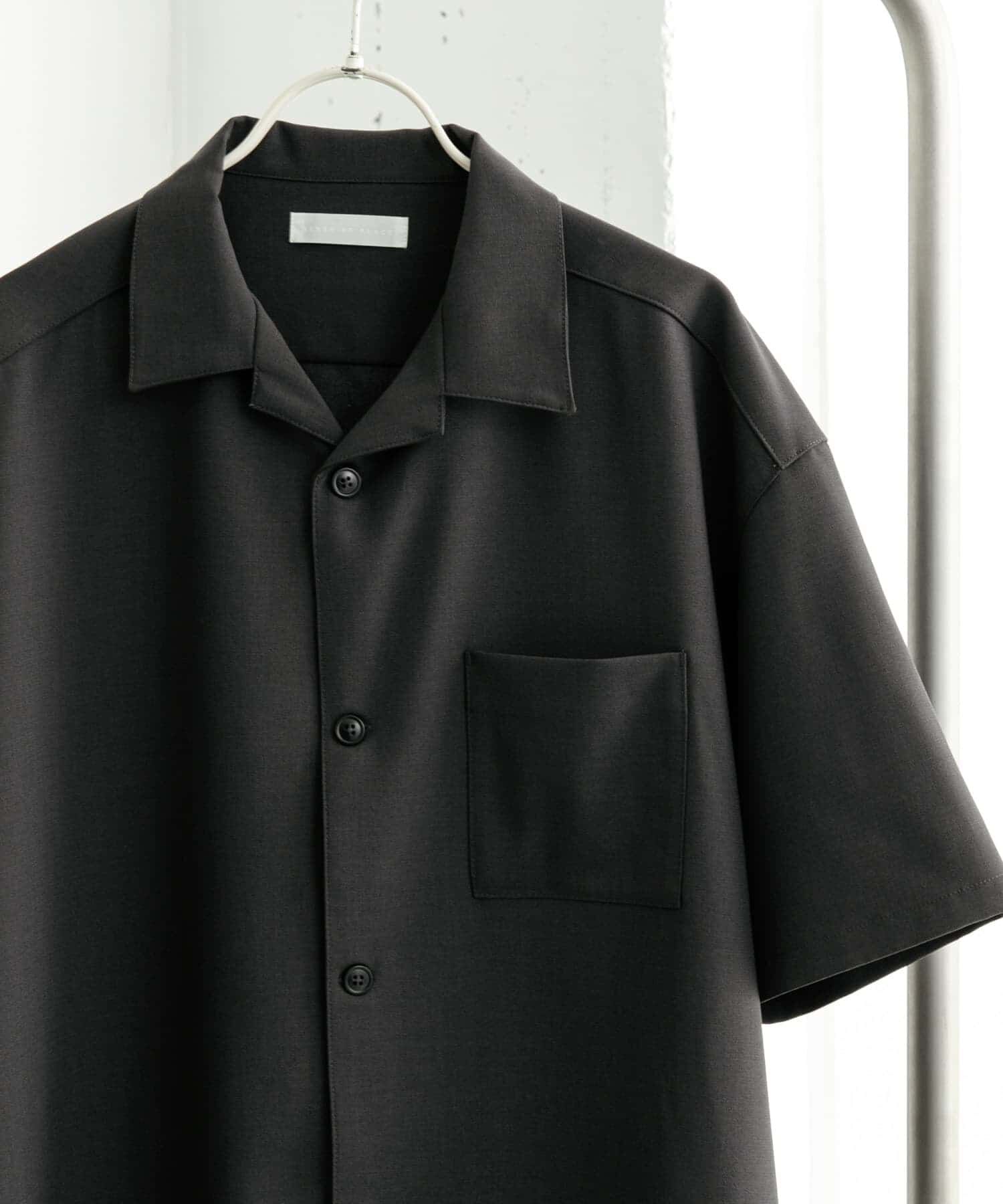 SENSE OF PLACE by URBAN RESEARCH「『ユニセックス』オープンカラールーズショートスリーブシャツ」|シャツ・ブラウス|