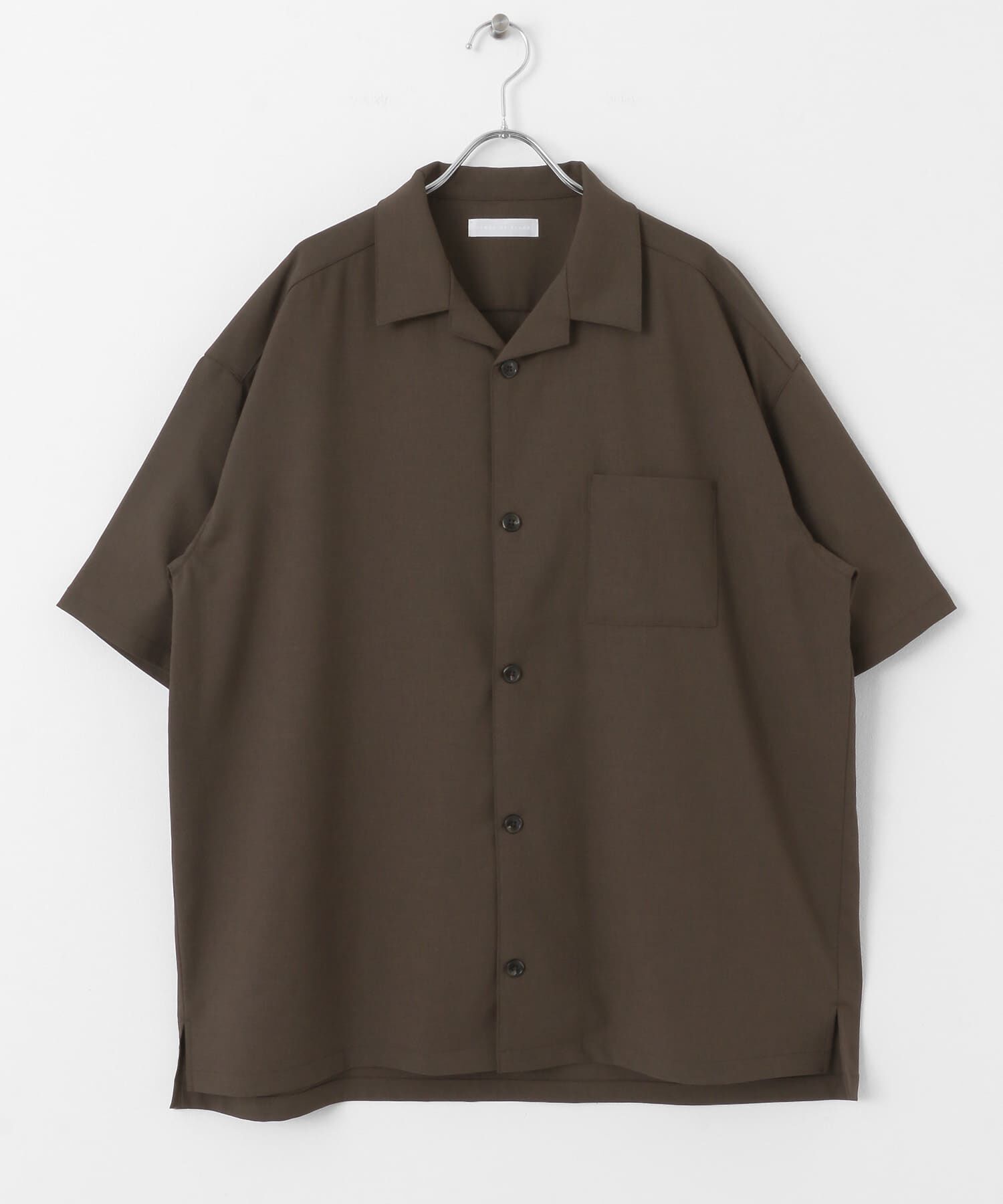 SENSE OF PLACE by URBAN RESEARCH「『ユニセックス』オープンカラールーズショートスリーブシャツ」|シャツ・ブラウス|