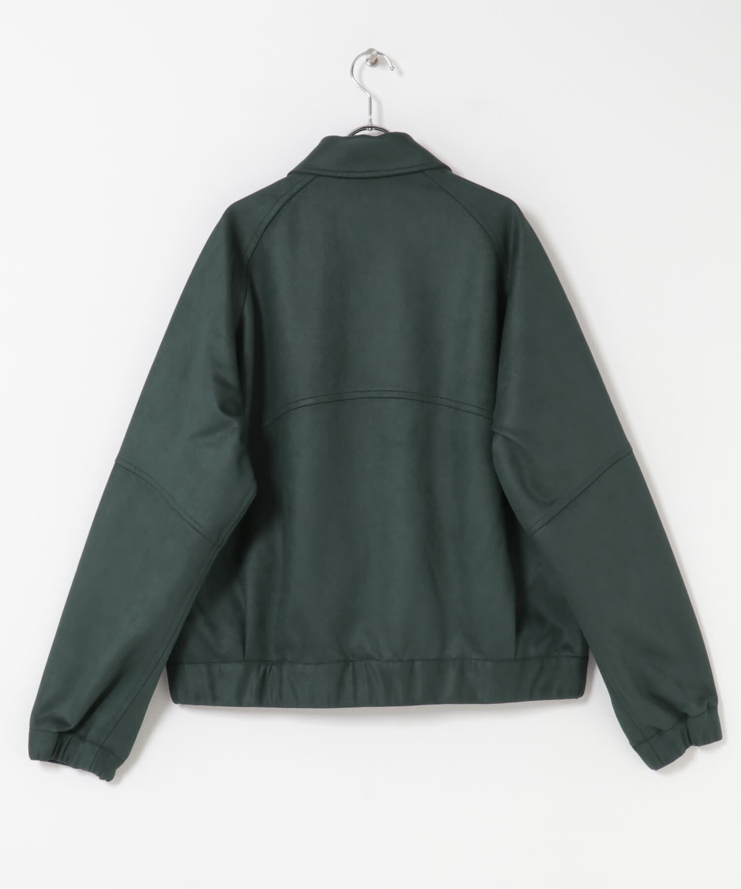 SENSE OF PLACE by URBAN RESEARCH「『ユニセックス』ツイルスエードタッチZIPブルゾン」|ブルゾン・スタジャン|