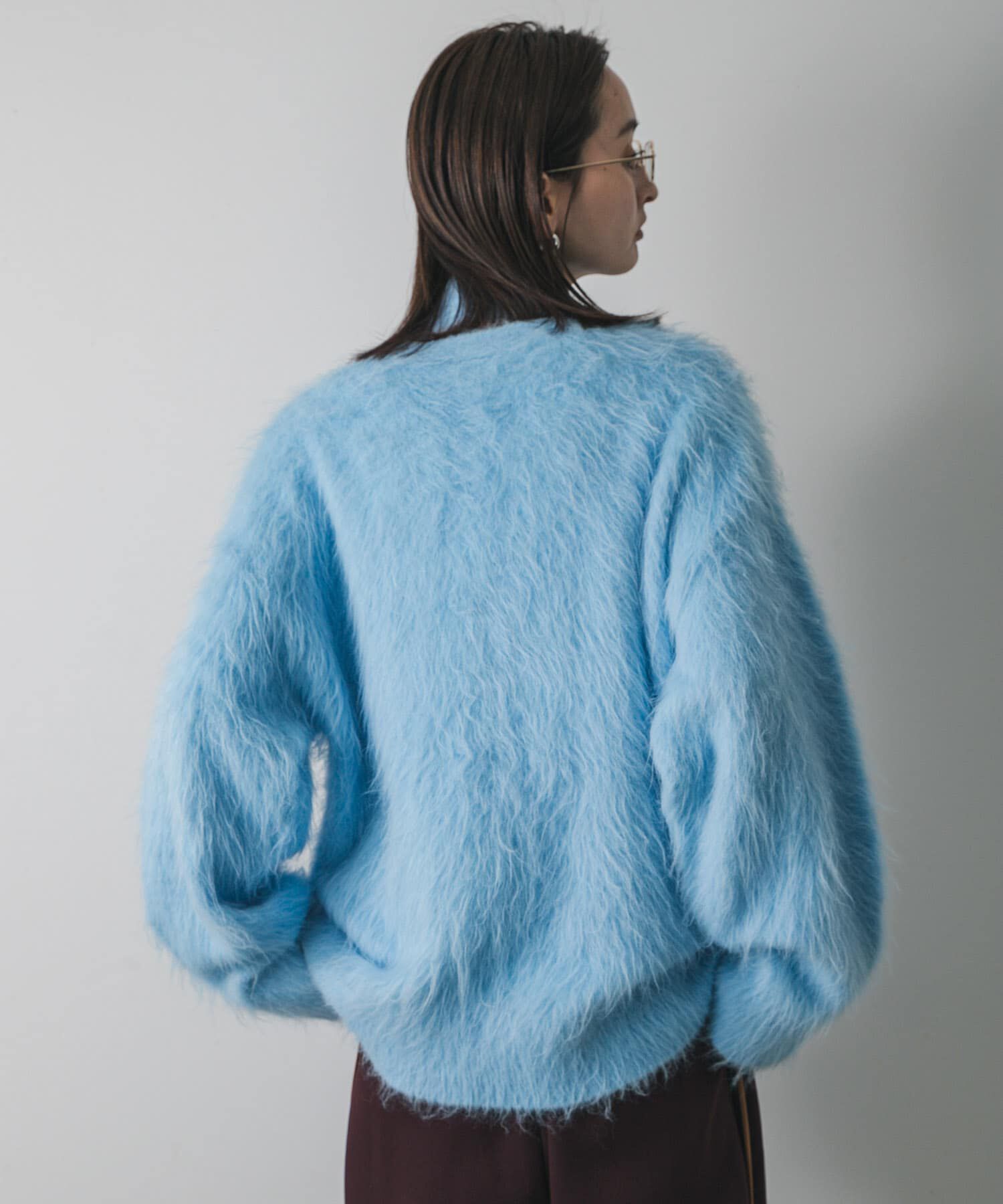 SENSE OF PLACE by URBAN RESEARCH「タイツキシャギーカーディガン」|カーディガン|