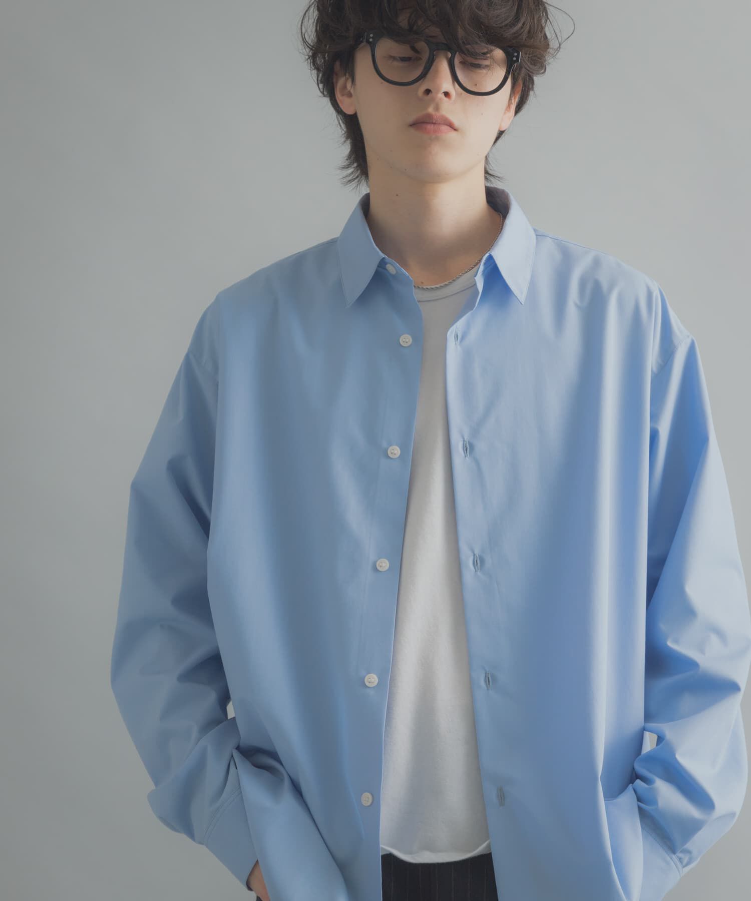 SENSE OF PLACE by URBAN RESEARCH「『ﾕﾆｾｯｸｽ』『ｲｰｼﾞｰｹｱ/速乾/接触冷感』ｺﾝﾌｫｰﾄﾚｷﾞ  」|シャツ・ブラウス|