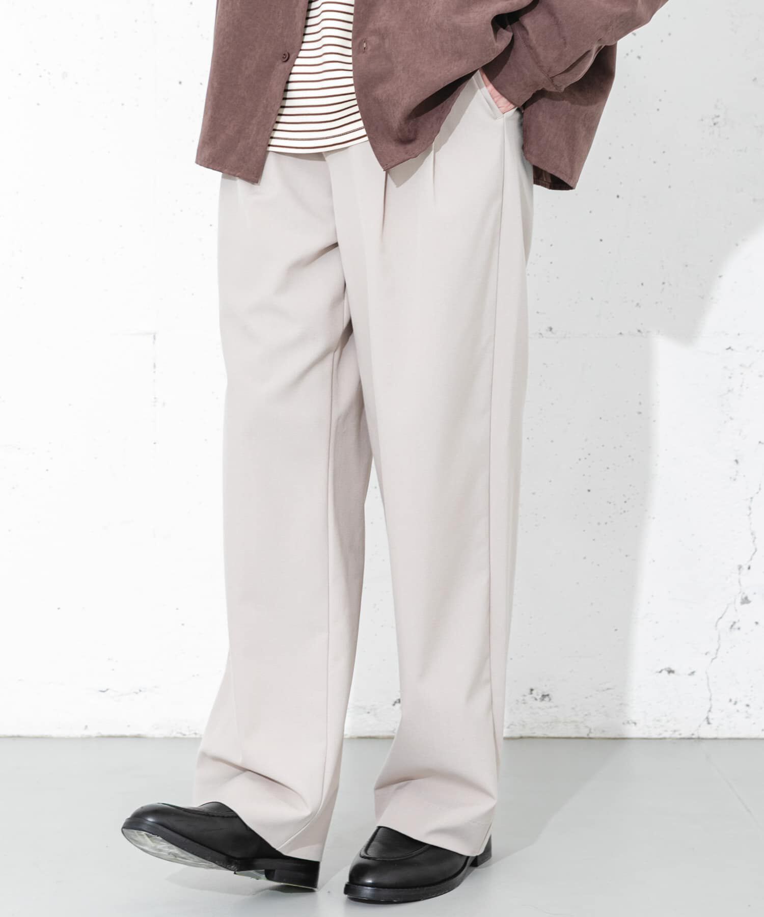 SENSE OF PLACE by URBAN RESEARCH「ダブルタックワイドパンツ」|その他|