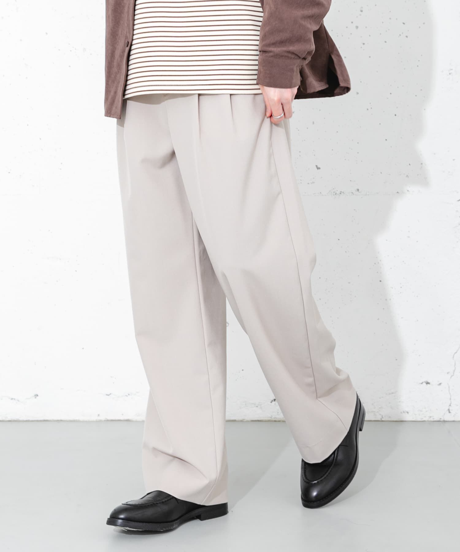 SENSE OF PLACE by URBAN RESEARCH「ダブルタックワイドパンツ」|その他|