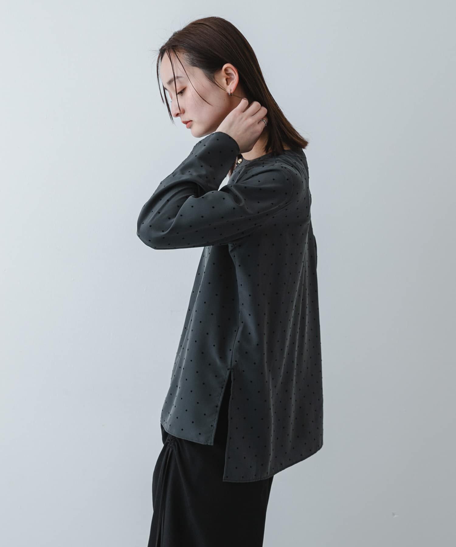 SENSE OF PLACE by URBAN RESEARCH「『イージーケア』ドットアソートTブラウス」|シャツ・ブラウス|