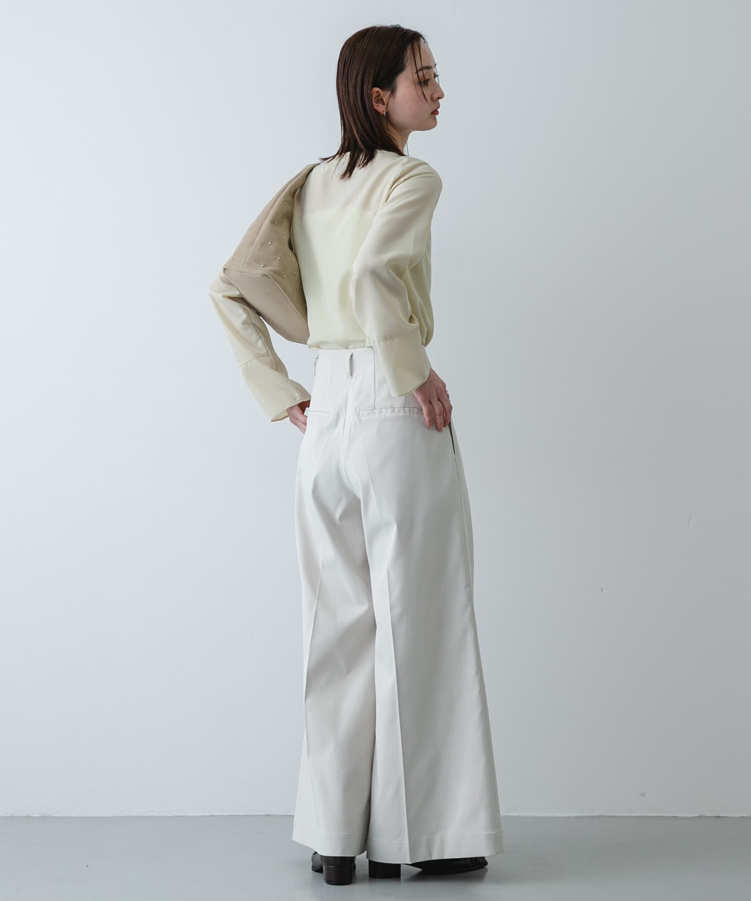 SENSE OF PLACE by URBAN RESEARCH「『イージーケア』ドットアソートTブラウス」|シャツ・ブラウス|