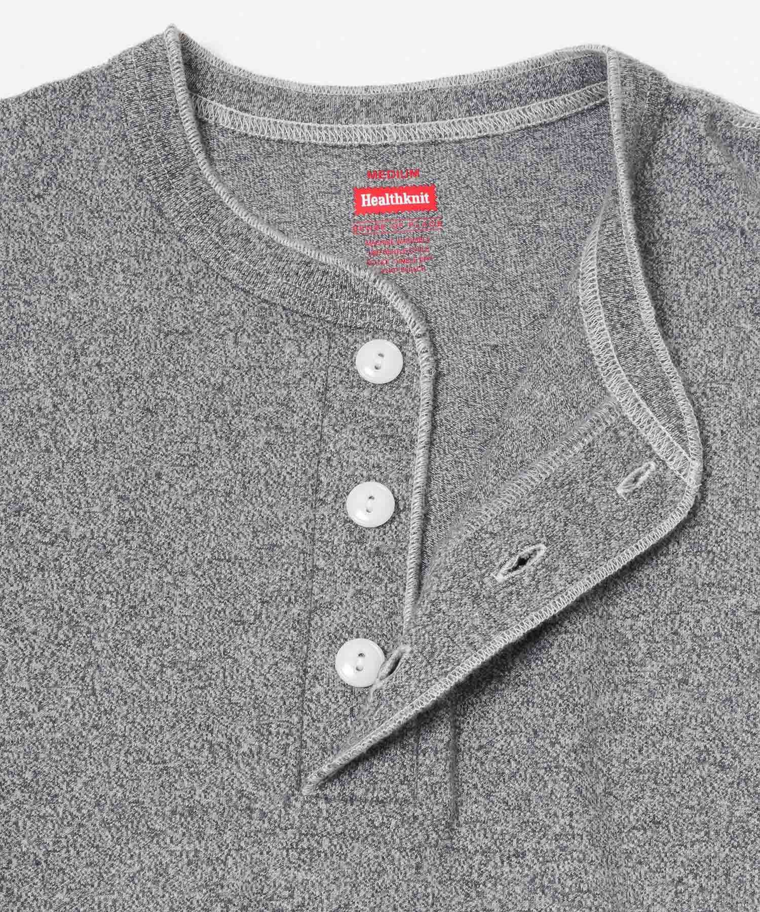 SENSE OF PLACE by URBAN RESEARCH「『別注』Healthknit&times;SENSE OF PLACE　ヘンリーネックTシャツ」|Tシャツ・カットソー|