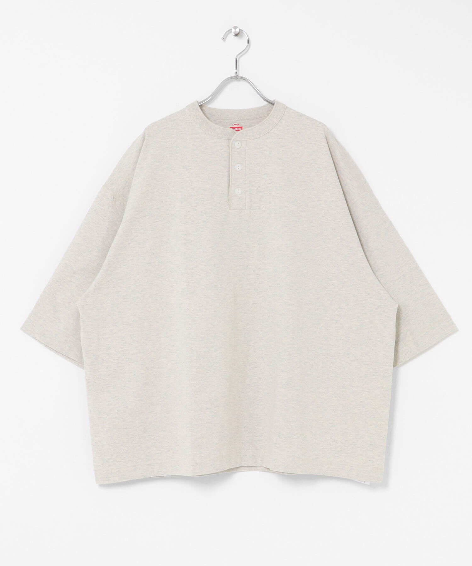 SENSE OF PLACE by URBAN RESEARCH「『別注』Healthknit&times;SENSE OF PLACE　ヘンリーネックTシャツ」|Tシャツ・カットソー|