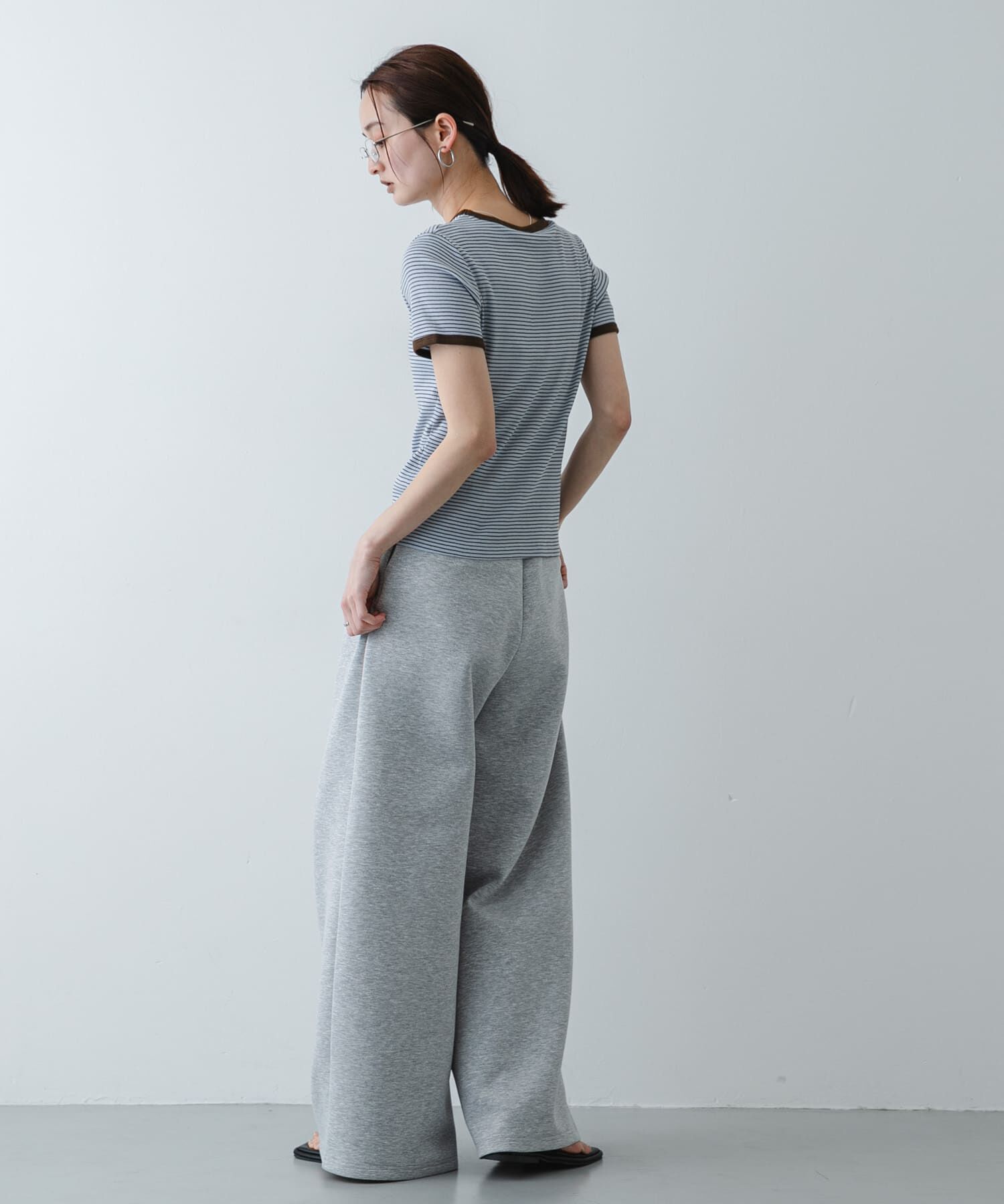 SENSE OF PLACE by URBAN RESEARCH「『別注』Healthknit&times;SENSE OF PLACE ボーダーTシャツ」|Tシャツ・カットソー|