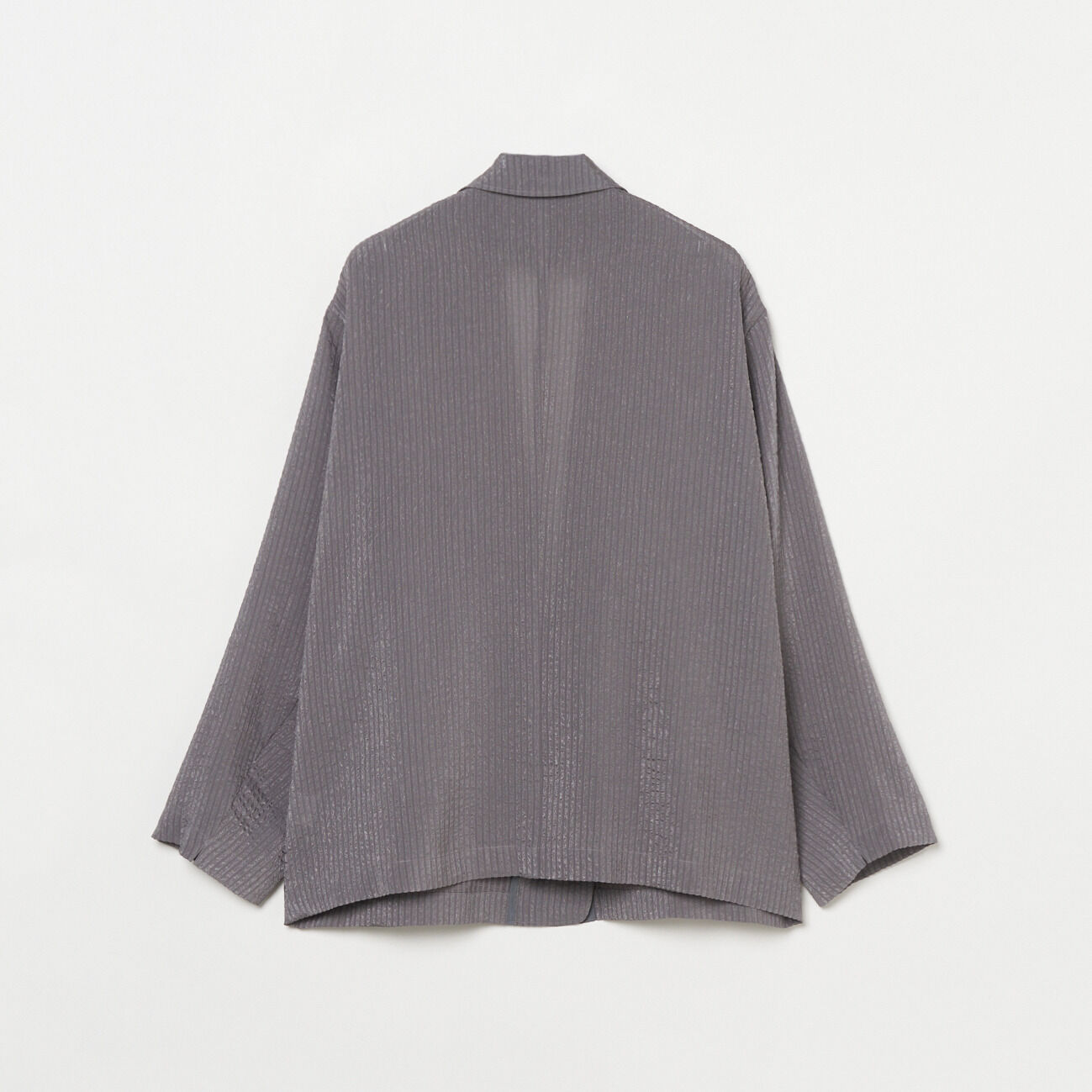 HELIOPOLE「HELIOPOLE SHEER DOBBY STRIPE JACKET」|デニムジャケット|