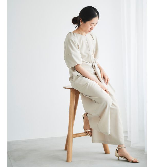 le.coeur blanc「リネンライクオールインワン」|オールインワン|