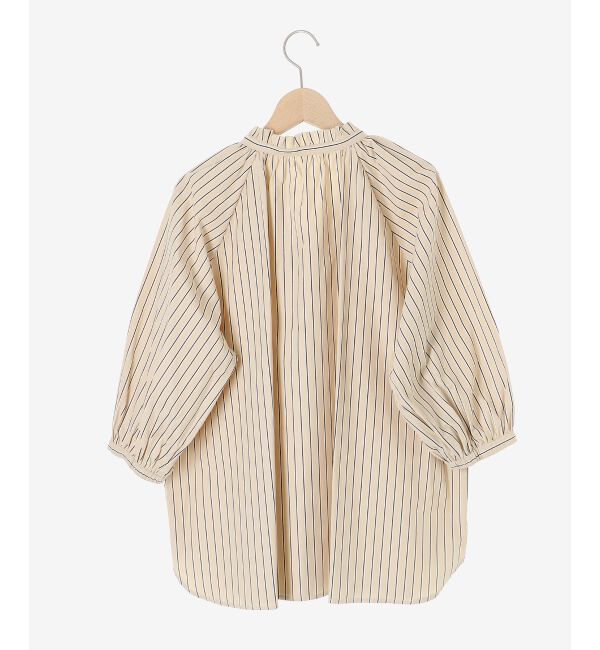 le.coeur blanc「フリルカラーボリュームスリーブブラウス」|シャツ・ブラウス|