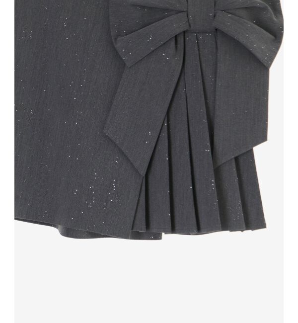 「キラキラリボンプリーツスカパン」|スカート|