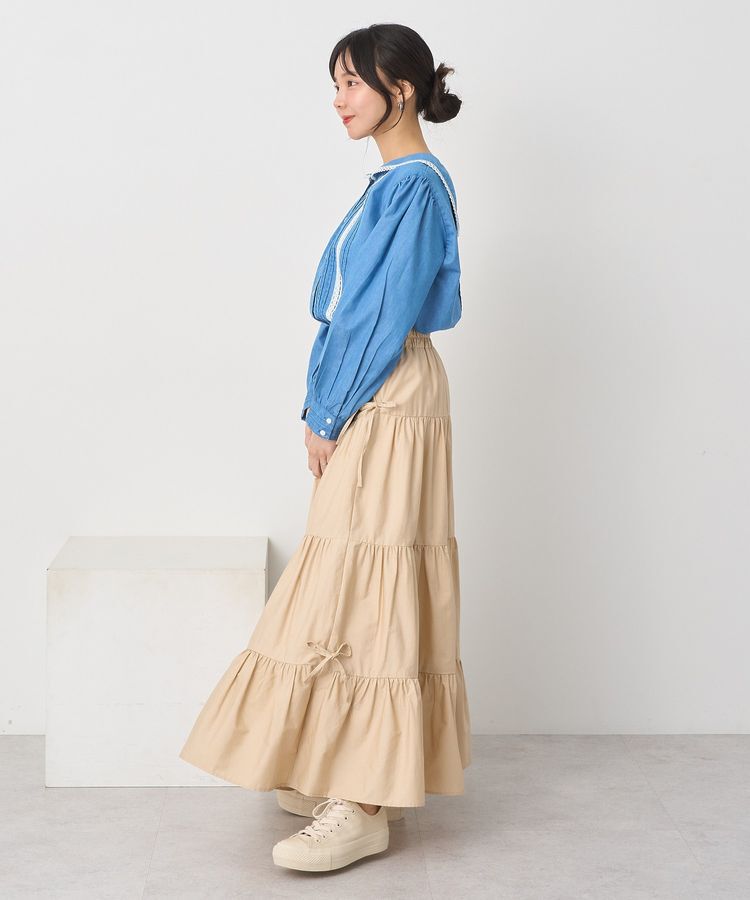 earth music&ecology「セーラーカラーブラウス」|シャツ・ブラウス|