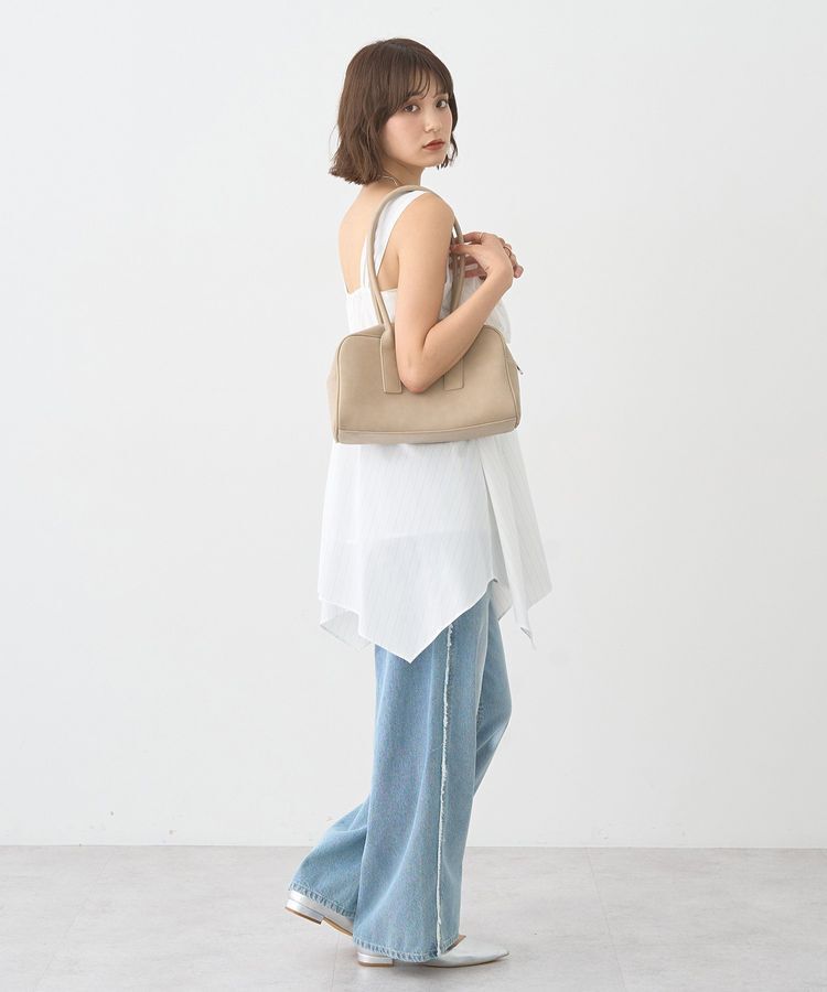 earth music&ecology「リボンイレヘムチュニック」|チュニック|