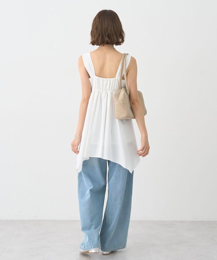 earth music&ecology「リボンイレヘムチュニック」|チュニック|