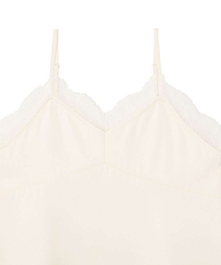 earth music&ecology「ランジェリーライクレースキャミ」|キャミソール|