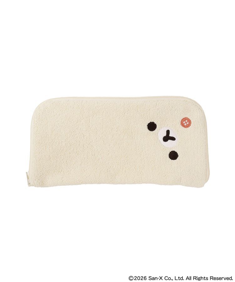 earth music&ecology「リラックマ&times;earth 2wayジップハンカチ」|ハンカチ|