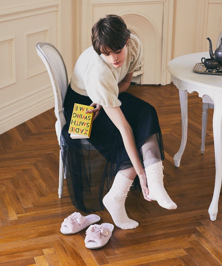 Maison de FLEUR「リボンルームソックス」|その他|
