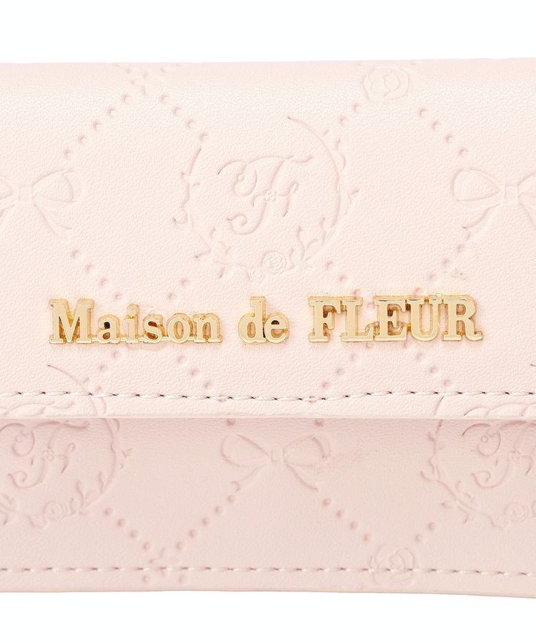 Maison de FLEUR「モノグラムカードケース」|財布|