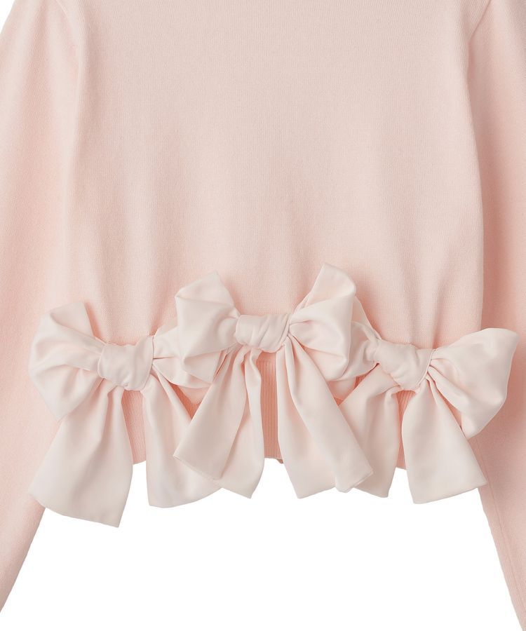 Maison de FLEUR Petite Robe「リボンカーディガン」|カーディガン|