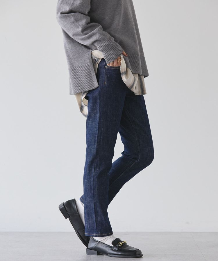 AMERICAN HOLIC「【WEB限定】テーパードデニム(-3cm)」|デニム|