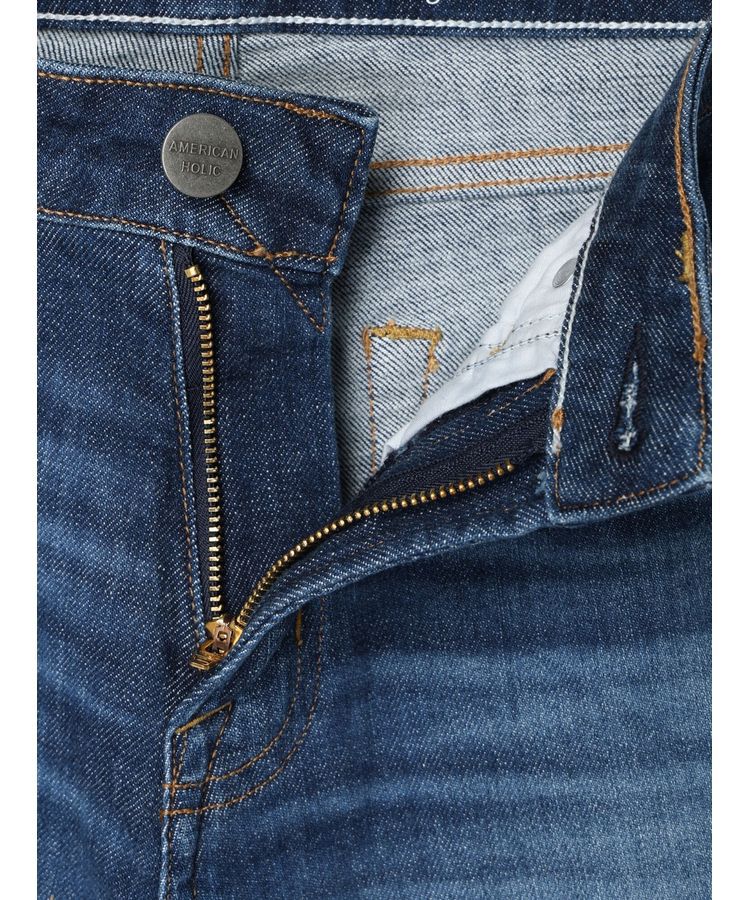 AMERICAN HOLIC「【WEB限定】テーパードデニム(-3cm)」|デニム|
