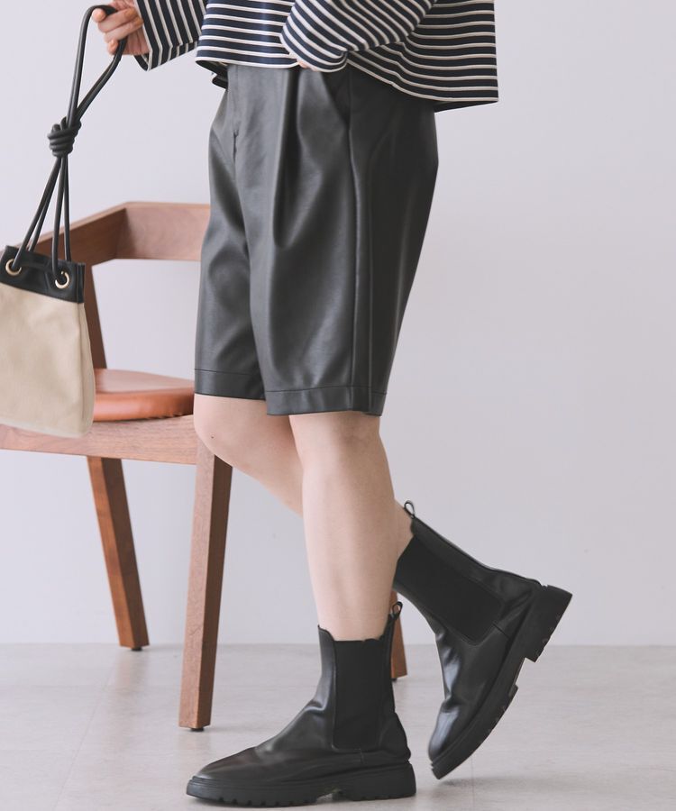 AMERICAN HOLIC「フェイクレザーハーフパンツ」|その他|