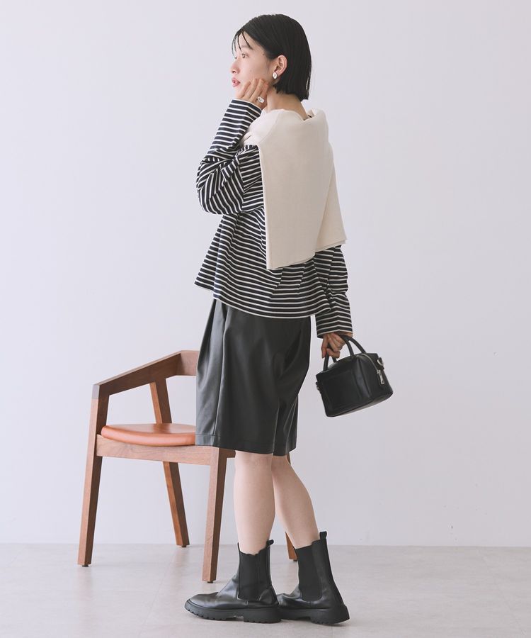 AMERICAN HOLIC「フェイクレザーハーフパンツ」|その他|