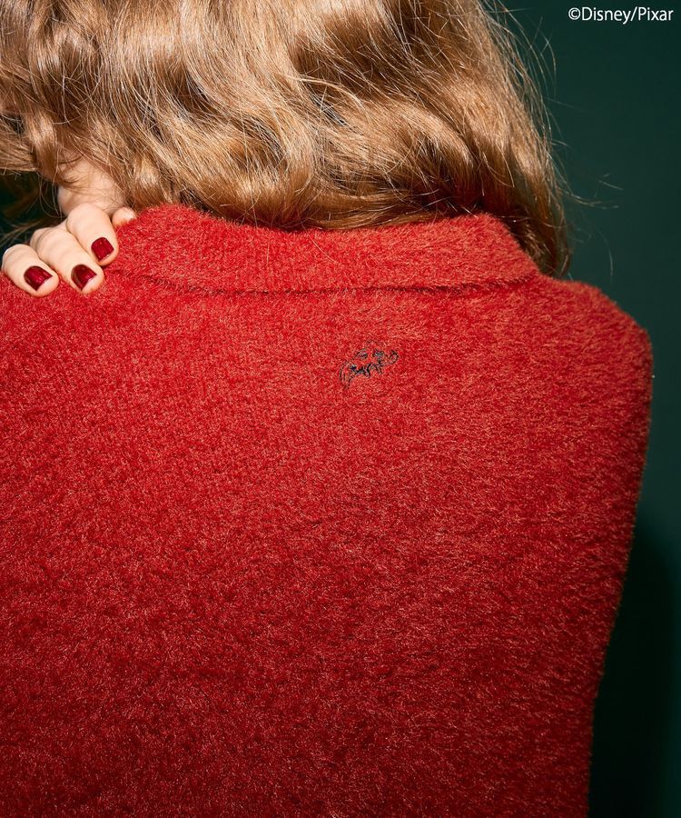 AMERICAN HOLIC「【PIZZA PLANET】衿付きニットプルオーバー」|ニット・セーター|