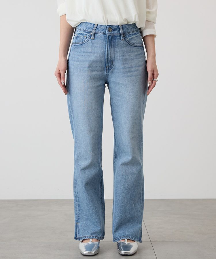 AMERICAN HOLIC「セミフレアデニムパンツ」|デニム|