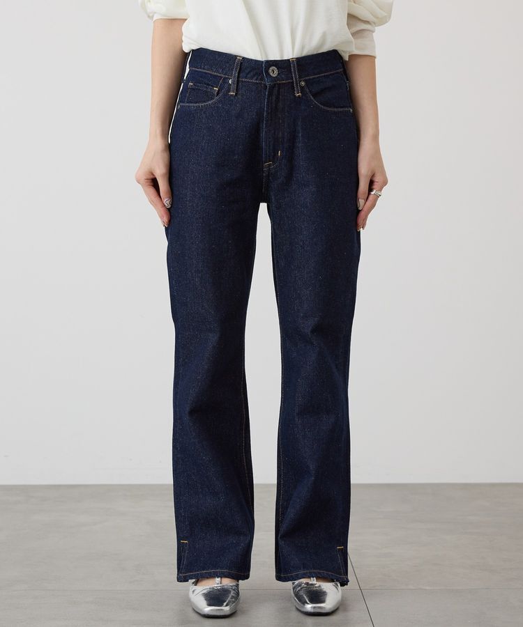 AMERICAN HOLIC「セミフレアデニムパンツ」|デニム|One Wash