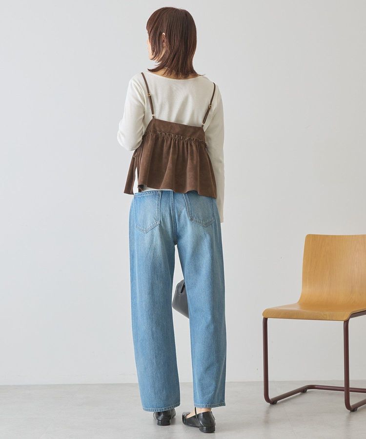 AMERICAN HOLIC「ルーズストレートデニムパンツ」|デニム|