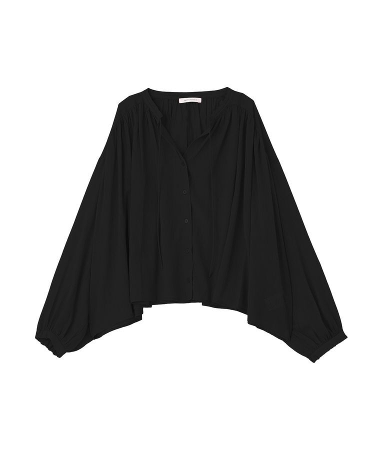 AMERICAN HOLIC「スキッパーギャザーブラウス」|シャツ・ブラウス|