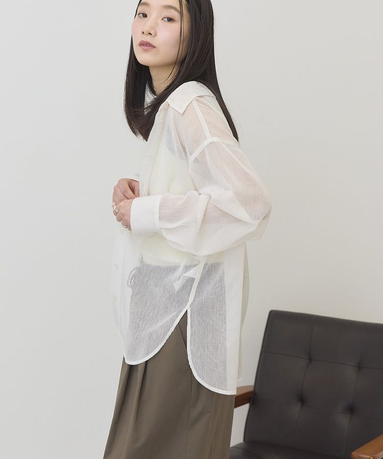 AMERICAN HOLIC「メッシュ長袖シャツ」|シャツ・ブラウス|