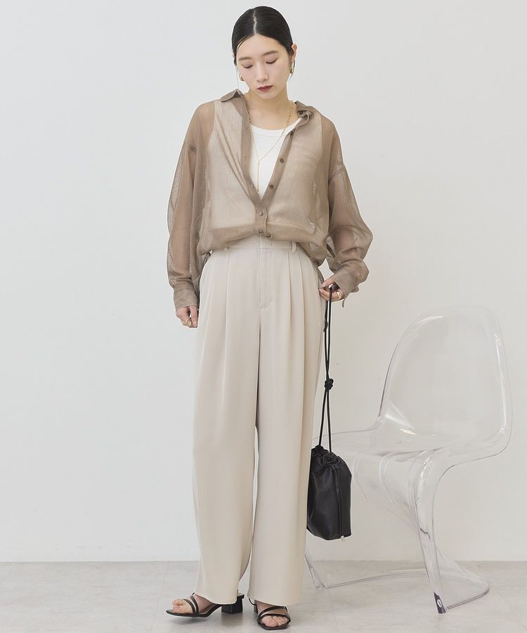 AMERICAN HOLIC「メッシュ長袖シャツ」|シャツ・ブラウス|