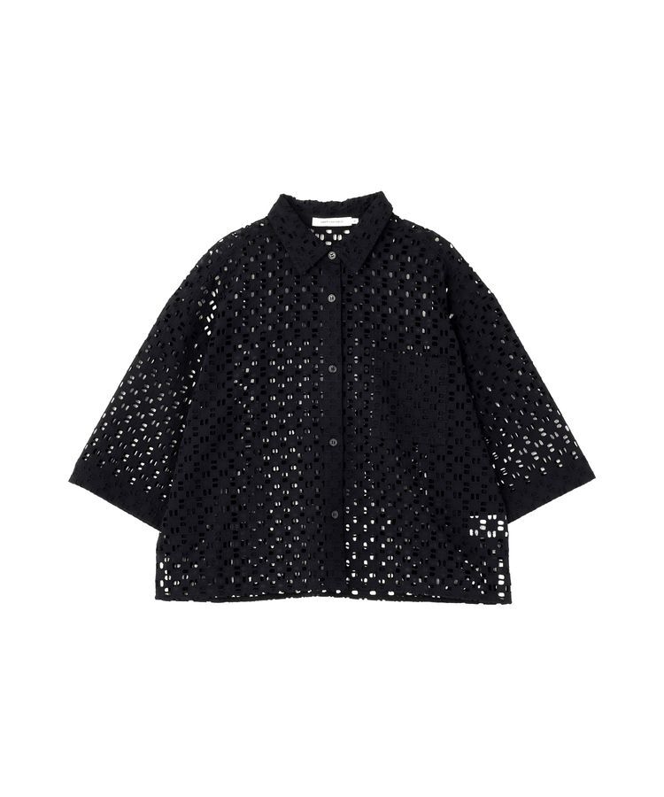 AMERICAN HOLIC「刺繍ショート半袖シャツ」|シャツ・ブラウス|