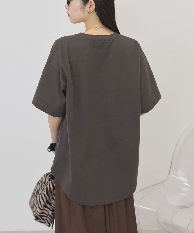 AMERICAN HOLIC「PORTLAND裾ラウンドTシャツ」|Tシャツ・カットソー|