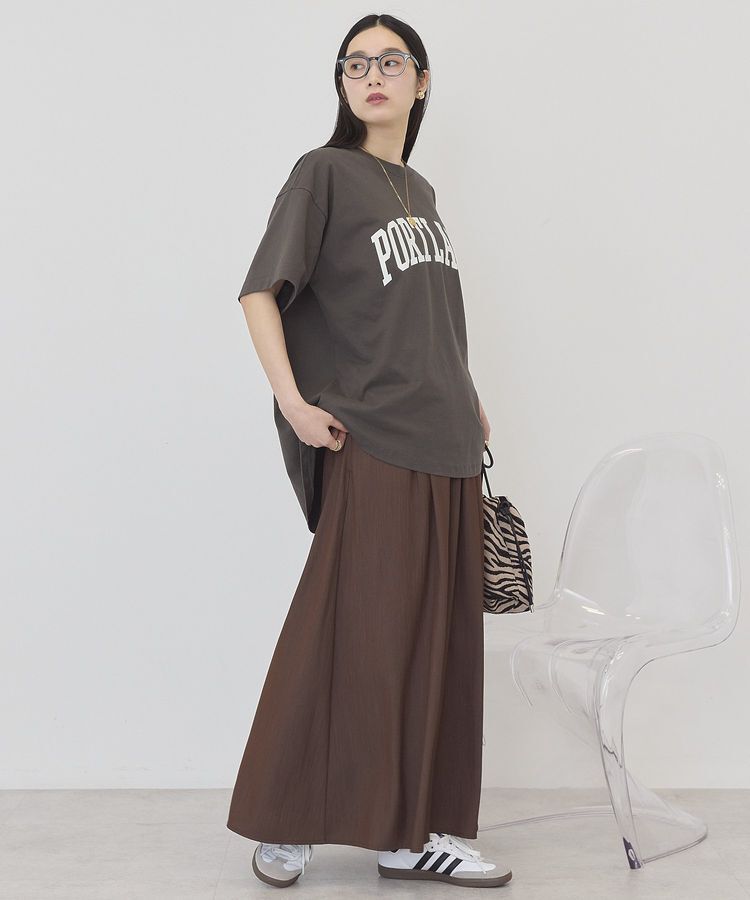 AMERICAN HOLIC「PORTLAND裾ラウンドTシャツ」|Tシャツ・カットソー|