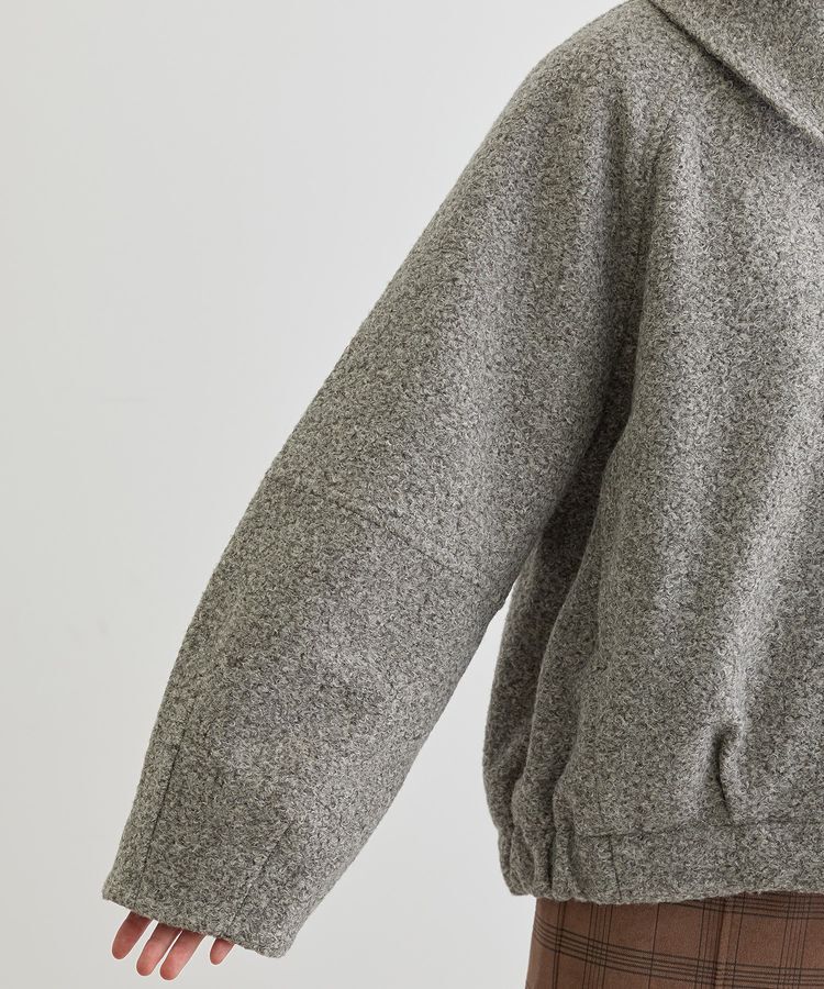 Green Parks「2WAYカラーコクーンブルゾン」|ブルゾン・スタジャン|