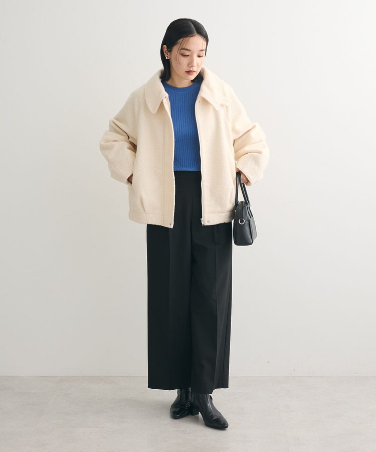 Green Parks「2WAYカラーコクーンブルゾン」|ブルゾン・スタジャン|